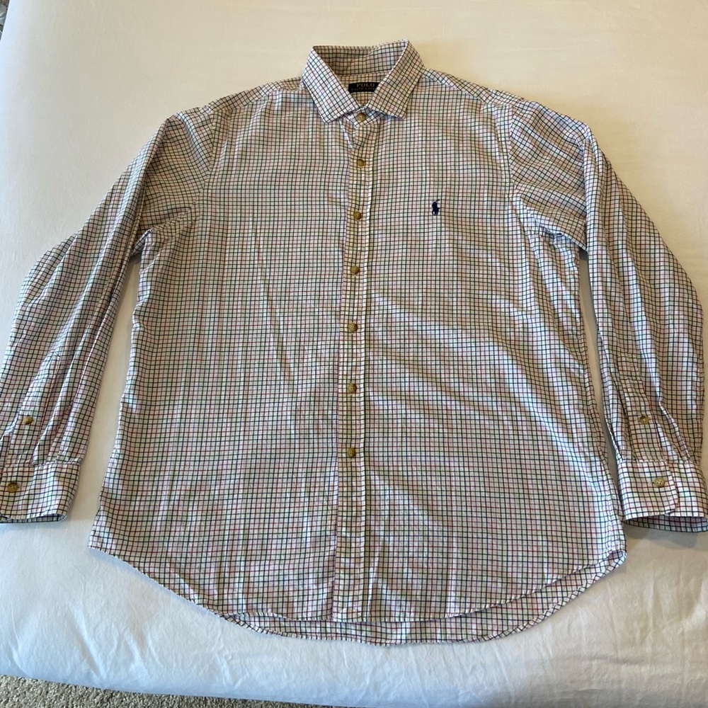 Polo Ralph Lauren Button Down Gingham XL